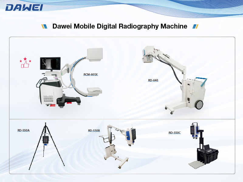 dawei mobile digital radiography machine máquina de radiografía digital móvil dawei