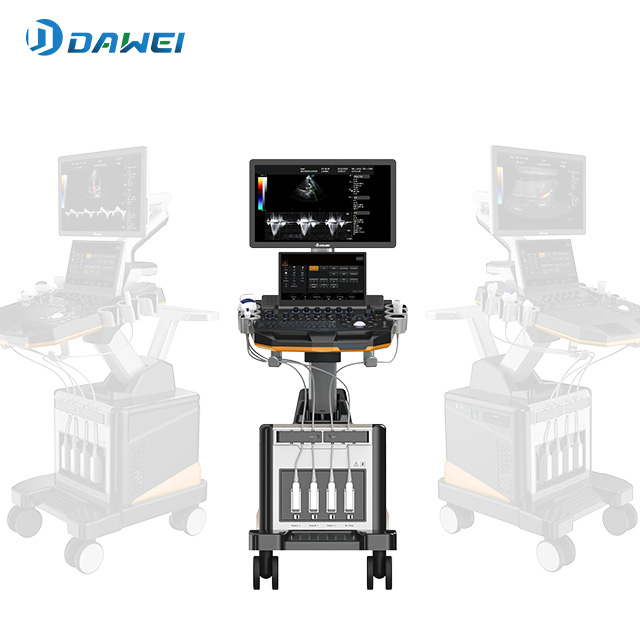 Máquina de exploración por ultrasonido en color con carro de alta gama