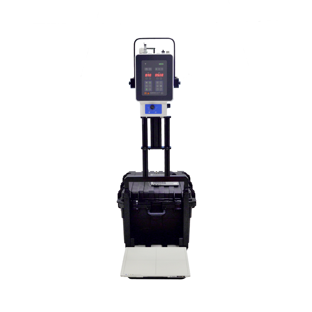 Máquina de rayos X de radiografía digital móvil