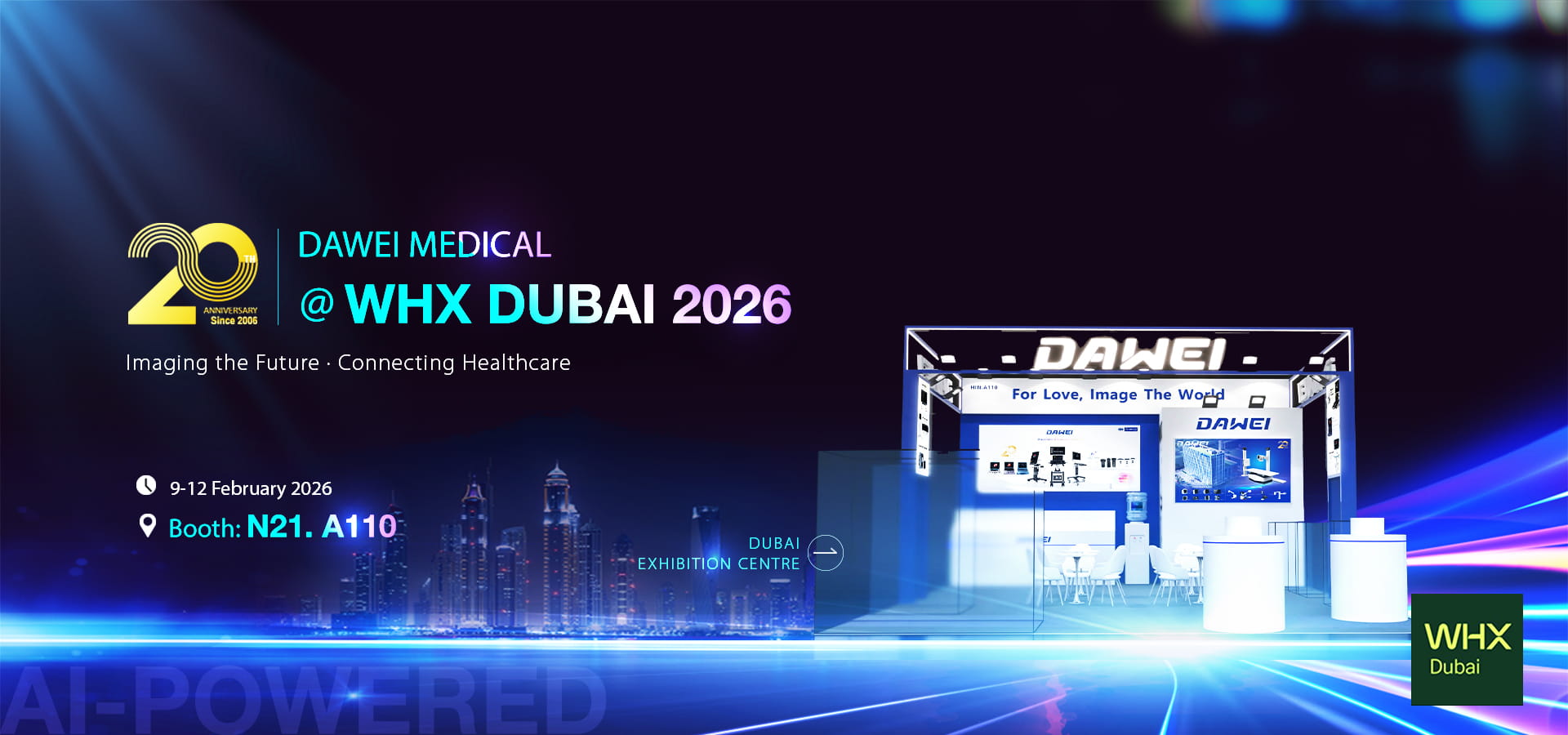 Dawei Medical WHX Dubai 2026 