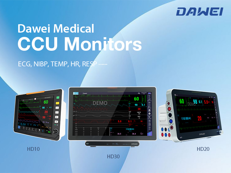 Monitor m&eacute;dico CCU de Dawei 