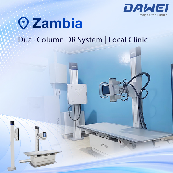 Cl&iacute;nica local del sistema DR de doble columna de Zambia