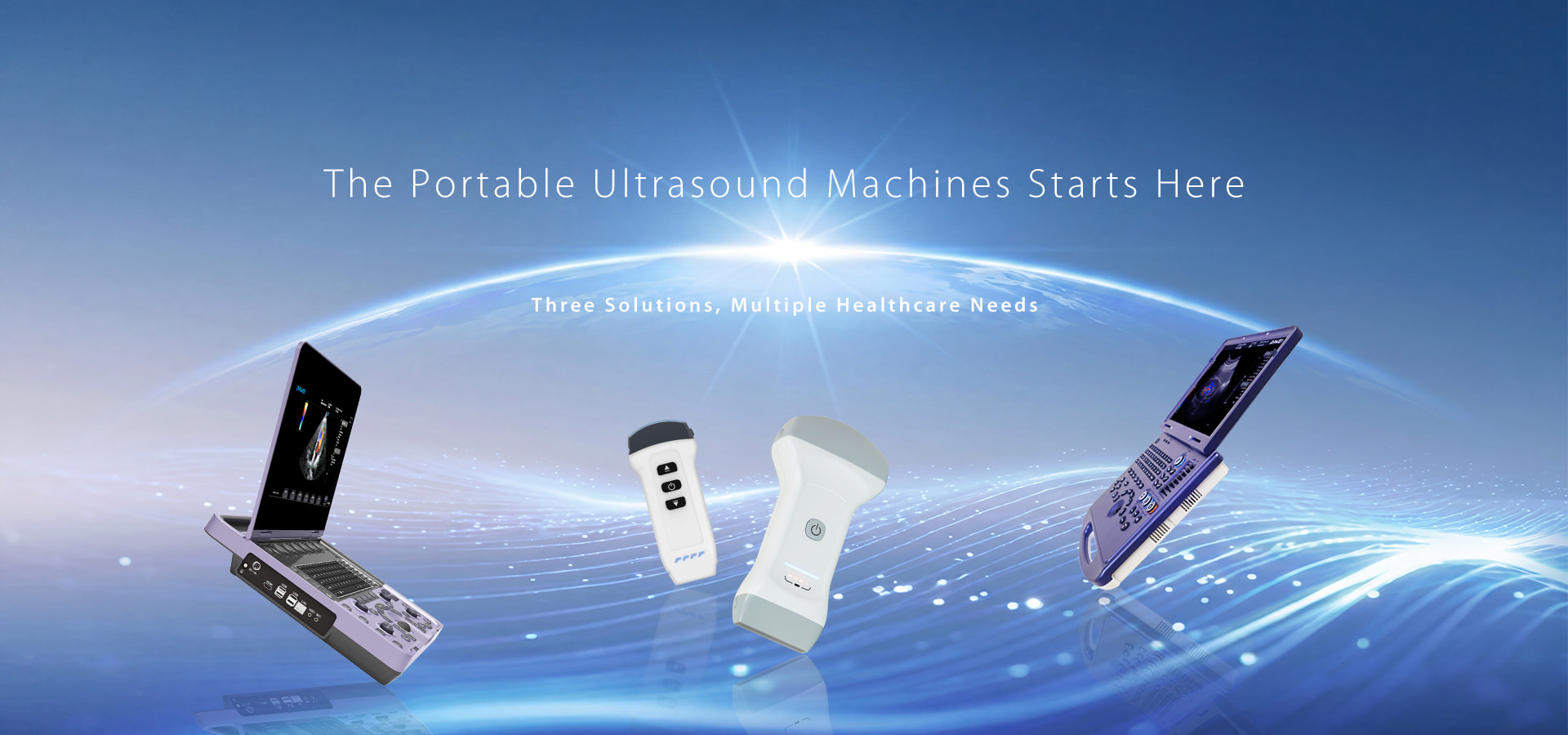 the portable ultrasound starts here